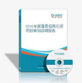 2016年版滑縣招商引資項目策劃咨詢報告